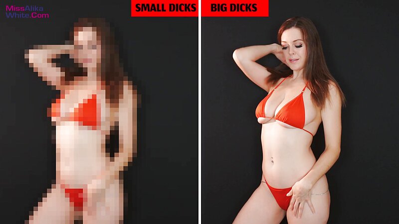 MissAlika White - Small or BIG Dicks Get Pixels