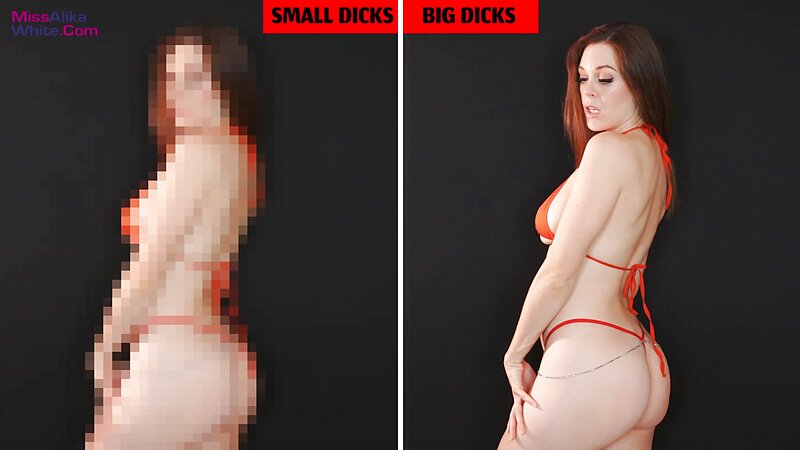 MissAlika White - Small or BIG Dicks Get Pixels