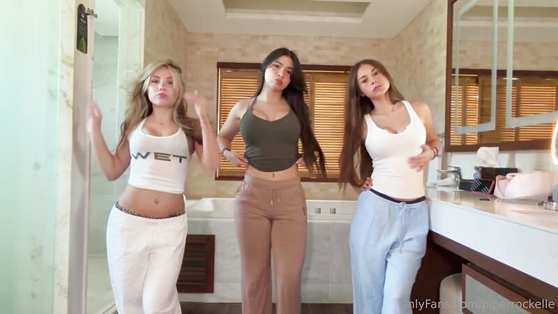 SophieRain - Striptease of 3 of Us | with Piper Rockelle & Aishah Sofey