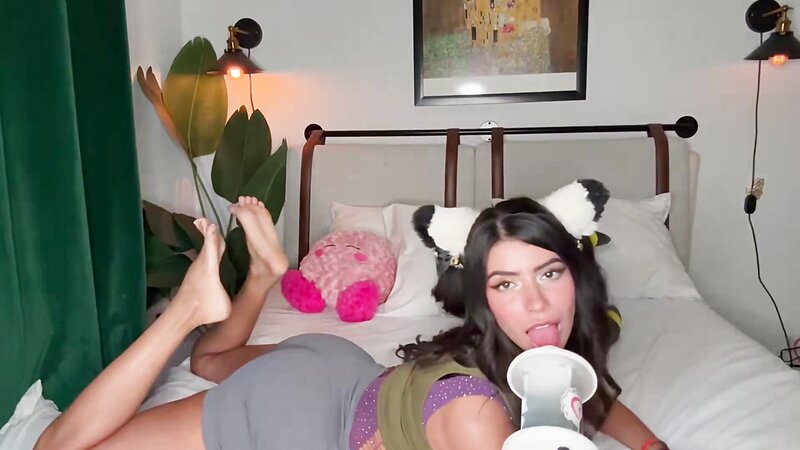 Corneliusthecat - Ear Licking & Mouth Sounds While Wearing Kitty Ears