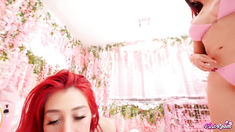 Pink Room Ep. 33 Horny Latina Sluts Zoey & Jessica Love Cock