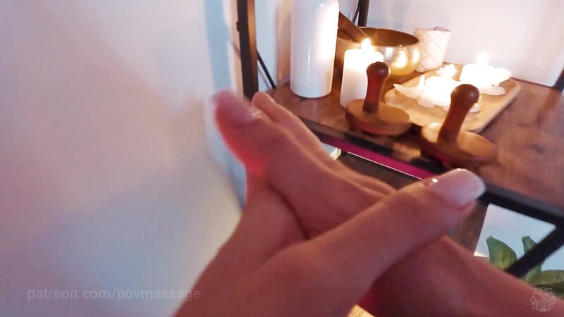 ASMR Massage - Front Massage by Olga POV to Anny NU Highlights ASMR POV Massage