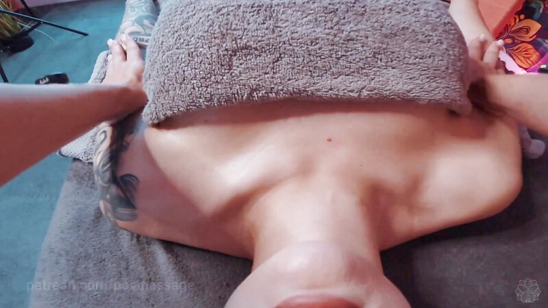 ASMR Massage - Front Massage by Olga POV to Anny NU Highlights ASMR POV Massage