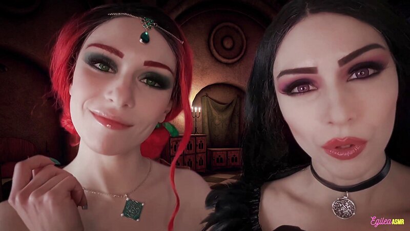 Egilea ASMR - [EXCLUSIVE VIDEO] TRISS AND YENNEFER GOT YOU!