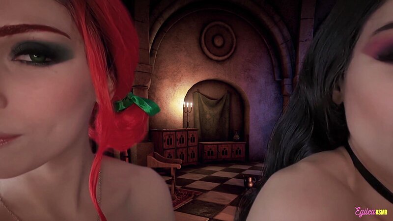 Egilea ASMR - [EXCLUSIVE VIDEO] TRISS AND YENNEFER GOT YOU!