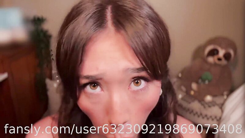Sleepy Sab ASMR - Girlfriend Roleplay JOI & Blowjob