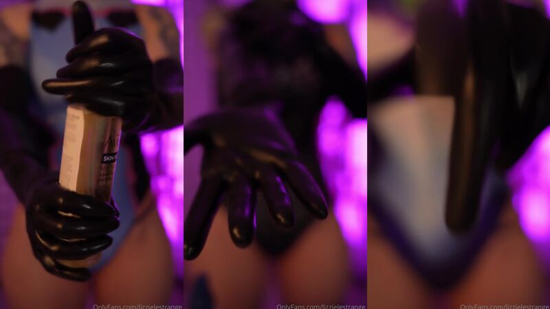 LizzieLestrange - Bodysuit Try-on With Oil
