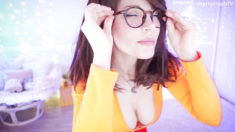 Cherrycrush - ANAL CUM COUNTDOWN - Velma Cosplay