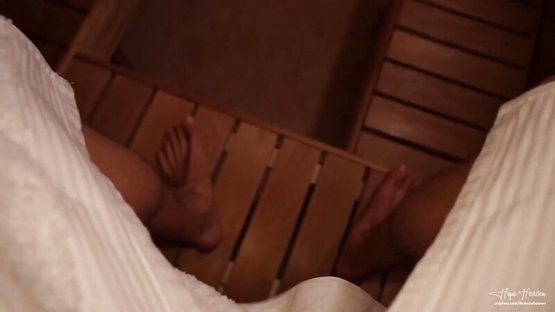 Hope Heaven - Has Sweaty Sex & Gets Facial In Sauna