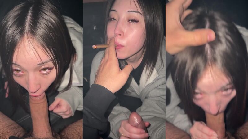 Mewslut Blows - A Cock During A Smoke Session