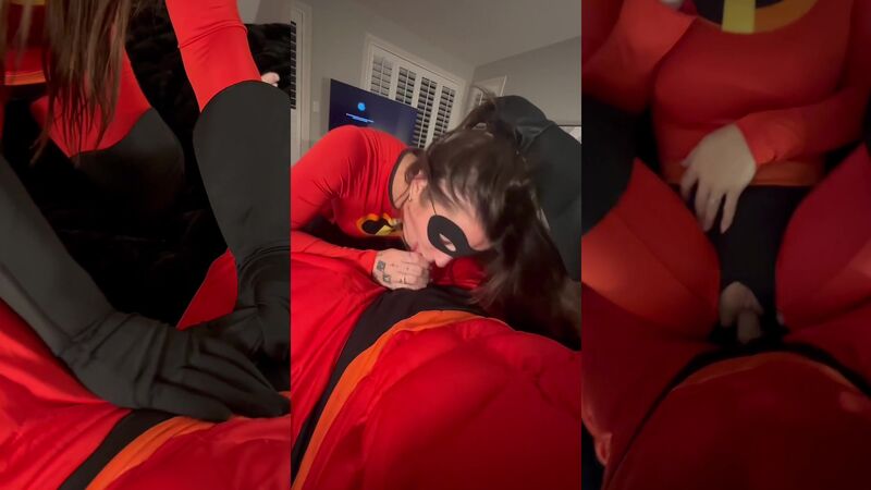 AriKytsya - Mr and Mrs incredible save the day by going to pound town