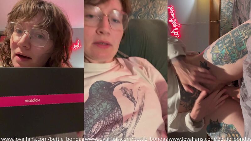 Bettie Bondage - Unboxing and Trying My New Dildo | Blowjob & Self Fuck
