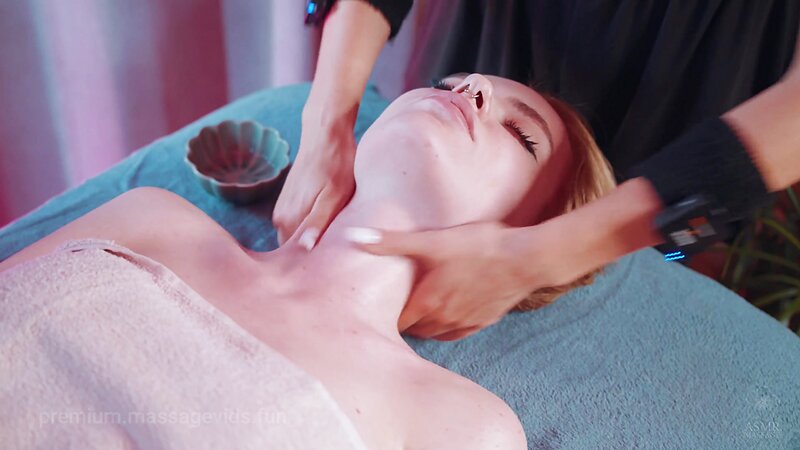 ASMR Massage - Relaxing NU Front Massage by Olga