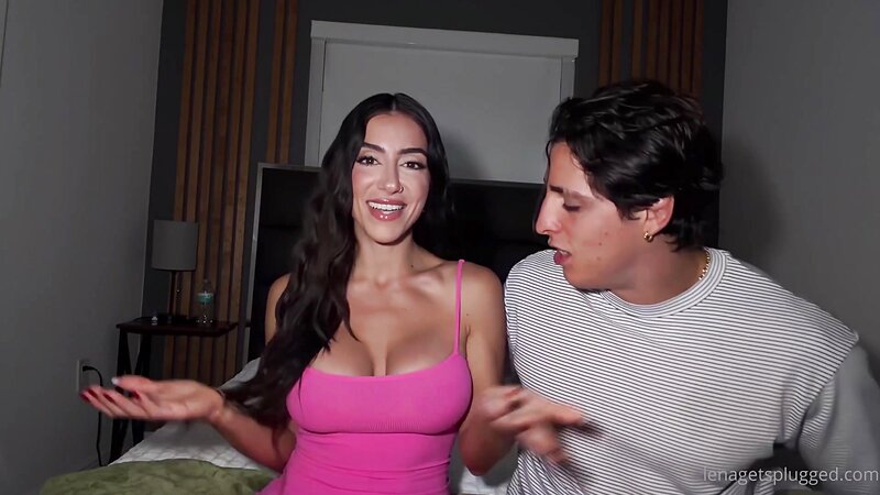 Lena The Plug x Gattouz0 - Our First Sex Tape | Full HD