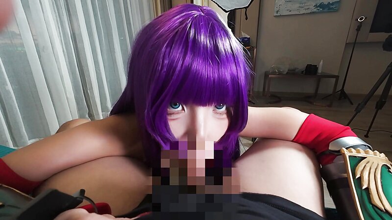 Puy Chan Cosplays As Saint Martha While Riding Your Cock