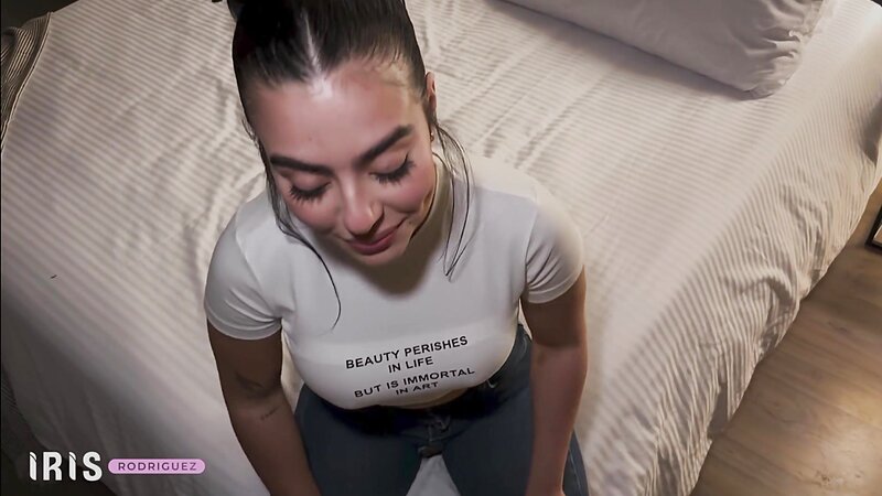 Iris Rodriguez Rips Her Jeans To Ride A Dick