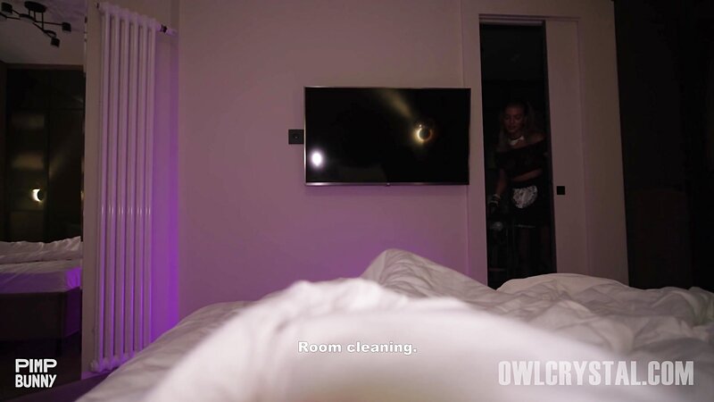 Young Horny Maid Wants A Creampie