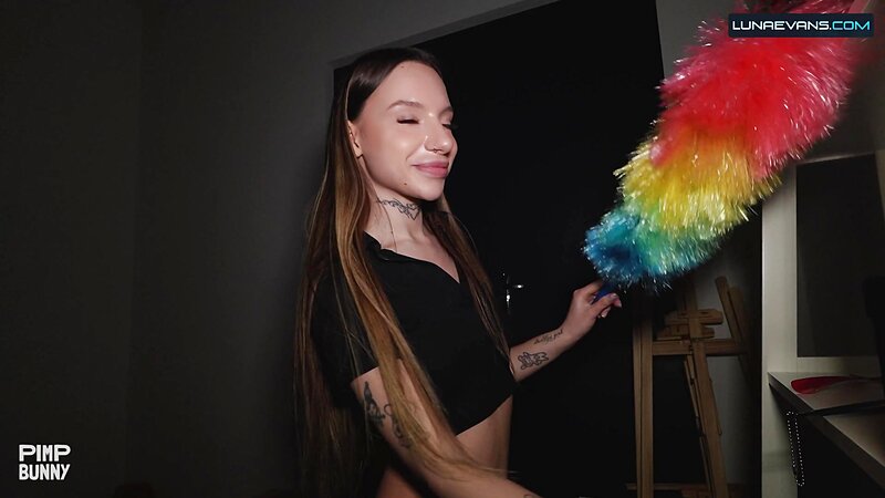 My Dirty Maid Gets Fucked Hard While Cleaning