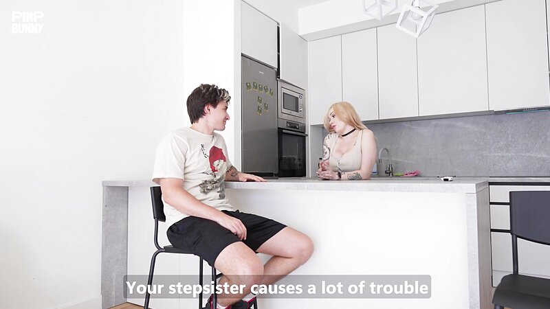 POV Nika Legran: I Fuck My Cousin On The Countertop