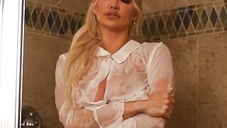 Lindsey Pelas Wet T-Shirt Shower Video Leaked