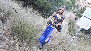 Liz Katz Nude Slave Leia Cosplay Video Leaked