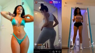 Malu Trevejo Nude Youtuber Bikini Video Leaked