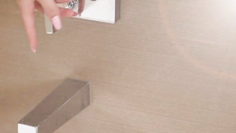 Mikaela Pascal Naked Bathtub and Shower Fun