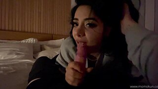 Momokun Deepthroat Blowjob Video Leaked