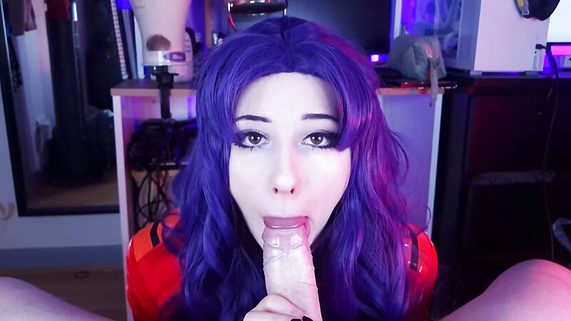 MissMoons's Misato Katsuragi Cosplay Sextape