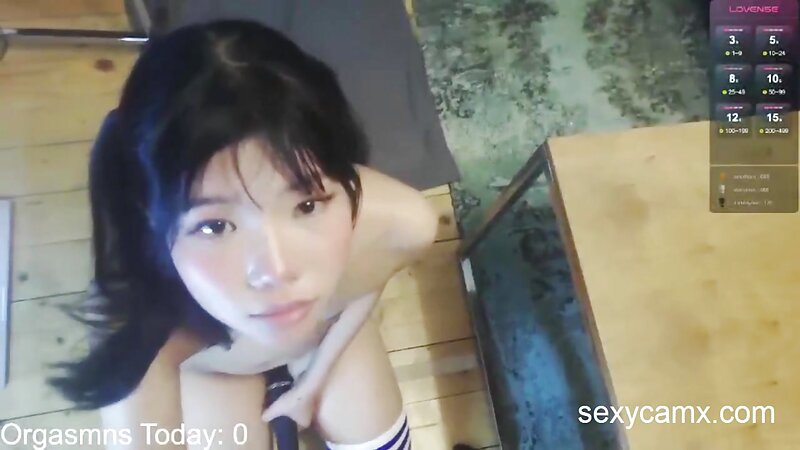 Cam Cute Asian Teen with Small Tits Blowjob and Hard Doggystyle Pounding Facial on Webcam