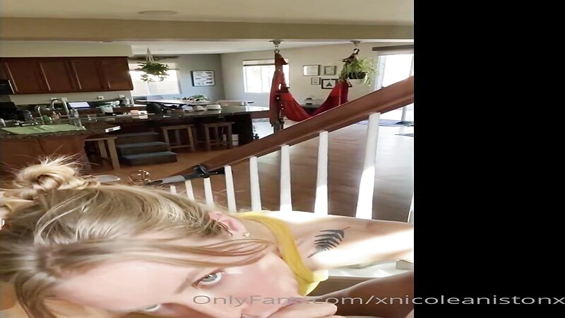 Nicole Aniston Staircase Sex