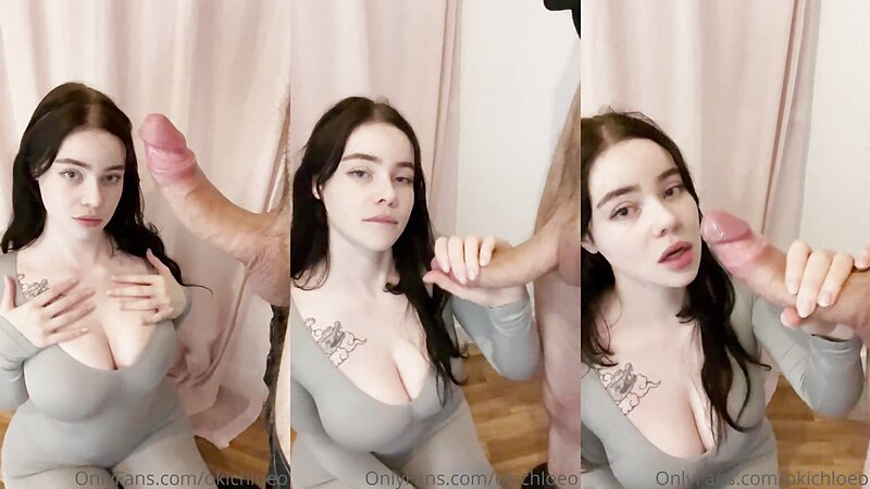 Okichloeo Horny Blowjob action