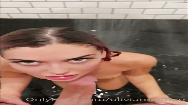 Olivia Mae Nude Shower Blowjob