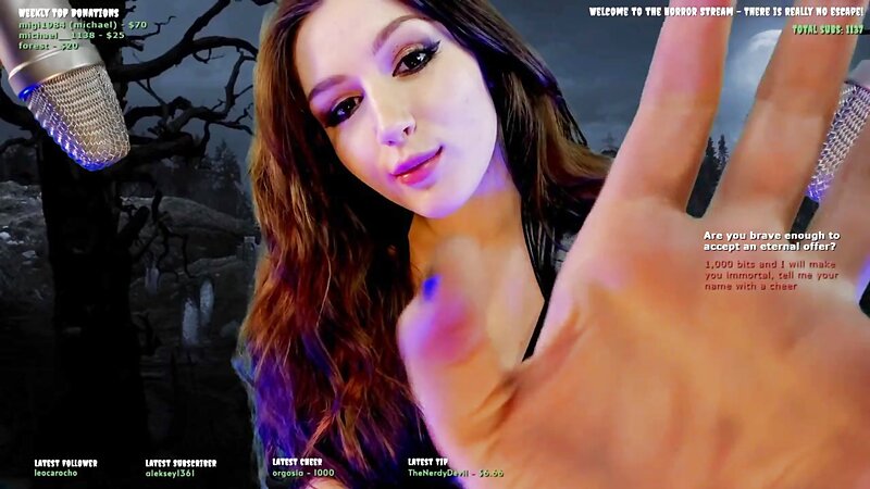 Pelagea Nude ASMR Horror Show