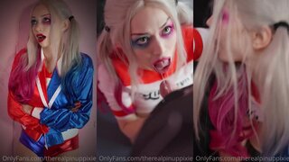 PinupPixie Harley Quinn Cosplay Video Leaked