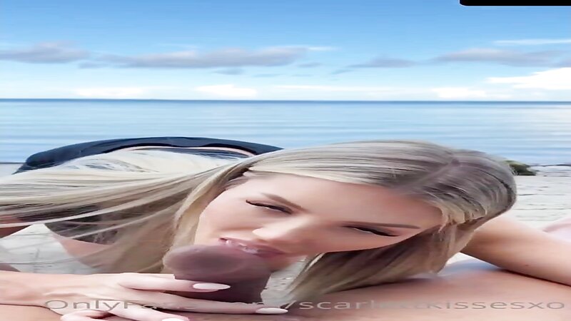 ScarlettKissesXO Sexy Beach Sex Tape