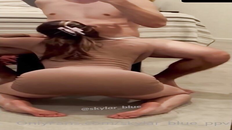 Skylar Blue Sucking Dick and Facial