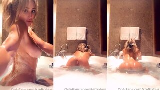 Stefanie Gurzanski Nude Bathtub Onlyfans Porn Video Leaked