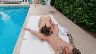 Tru Kait Pool Sex Tape With Chris Diamond Video Leaked