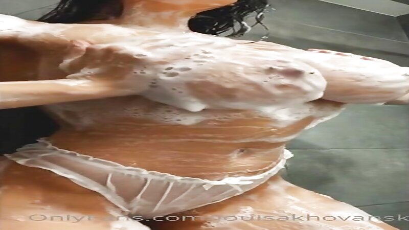 Louisa Khovanski Big Tits Nude Shower