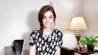 Loverlaci Teen Masturbating Horny Hairy Pussy Leaked Video