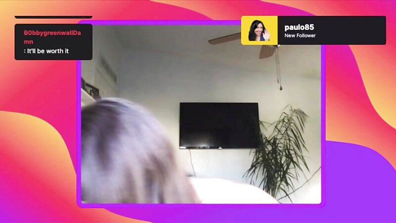 Aielieen1 Live Ass Spreading on Twitch