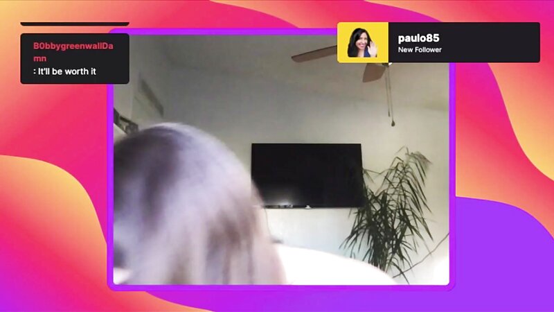 Aielieen1 Live Ass Spreading on Twitch