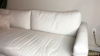 Valerie White Anal Dildo Fucking Solo Porn Video