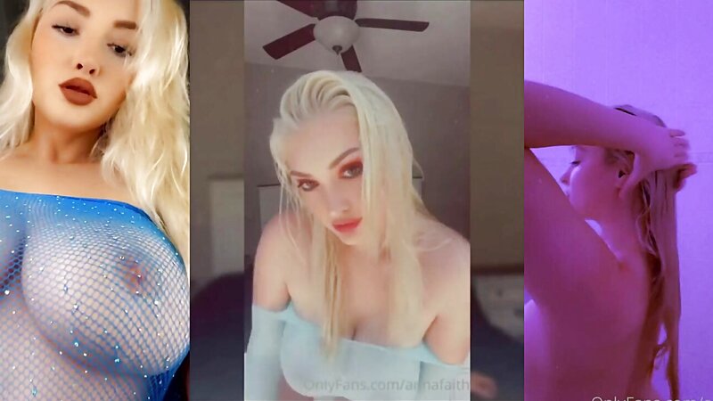 Anna Faith Nude and Sexy in Lingerie Photoshoot