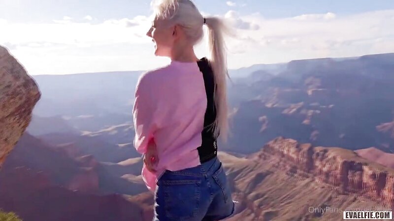 Eva Elfie Sexy Canyon Sextape Adventure