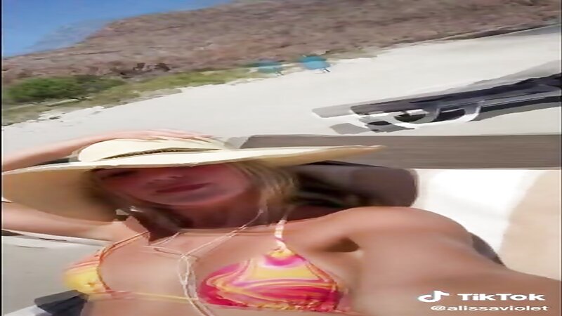 Alissa Violet Sexy Nipple Leak