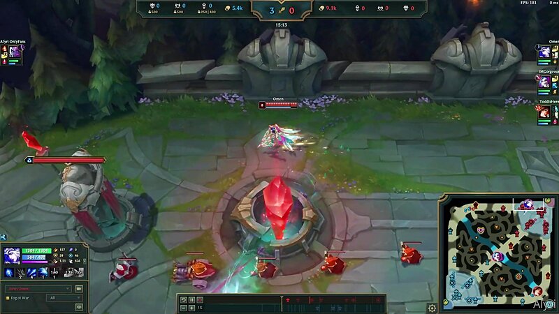 Alyri Hot League Of Legends Stripteasing