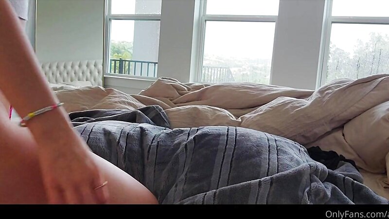 Alinity Nude by the Christmas Tree