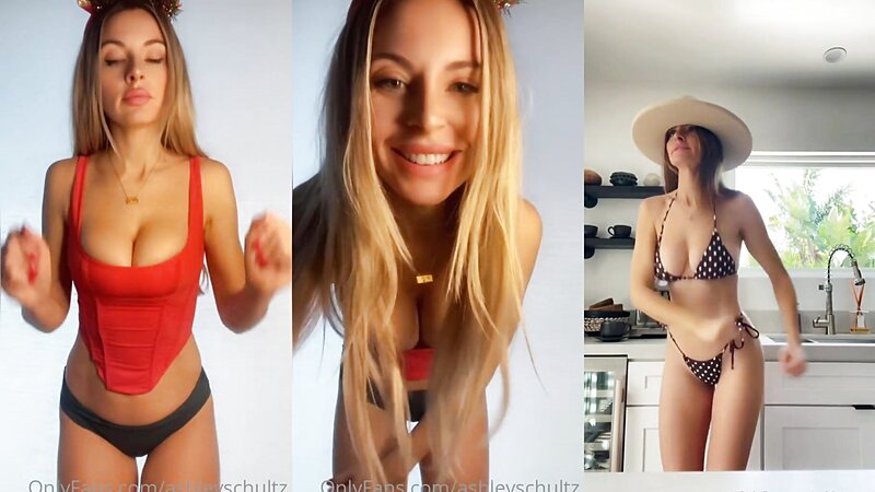 Ashley Schultz Sexy Lingerie Tease